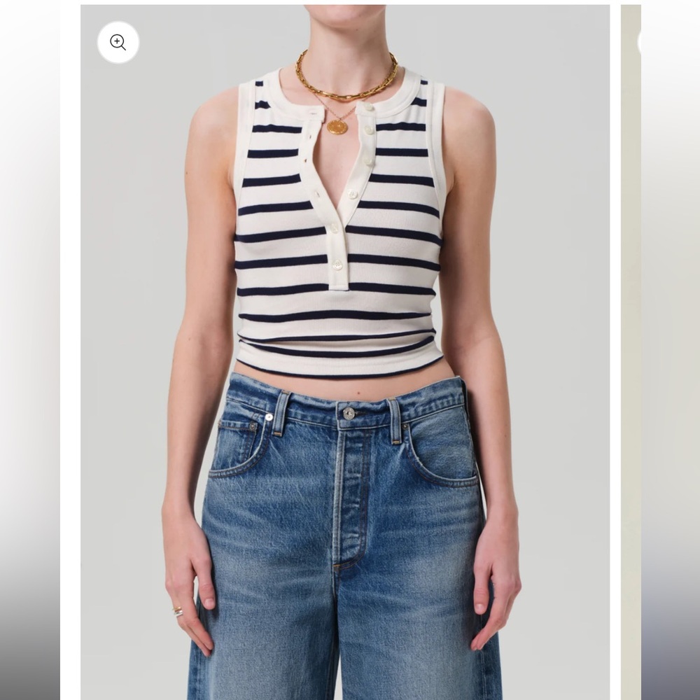 Citizens of Humanity Caralyn Tank
In Azure Stripe NWT - Picture 2 of 10